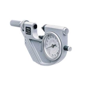 میکرومتر عقربه‌ای میتوتویو مدل 121-523 از پهلو زااویه 45 درجه